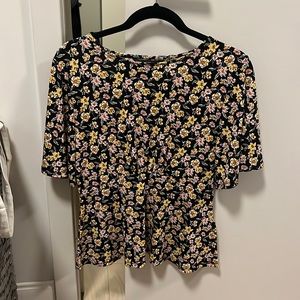 Banana Republic Floral Blouse